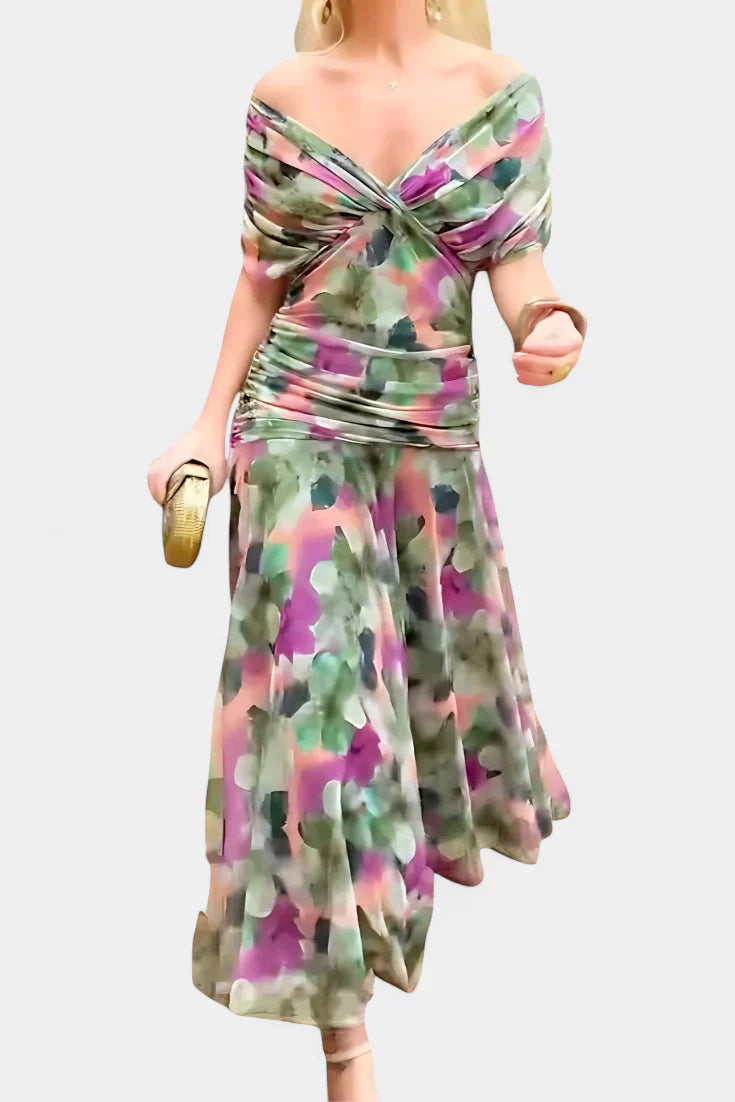 Amalia - Vestido floral de elegancia ligera