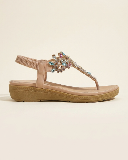 Esmeralda - Sandalias joya con diseño artesanal