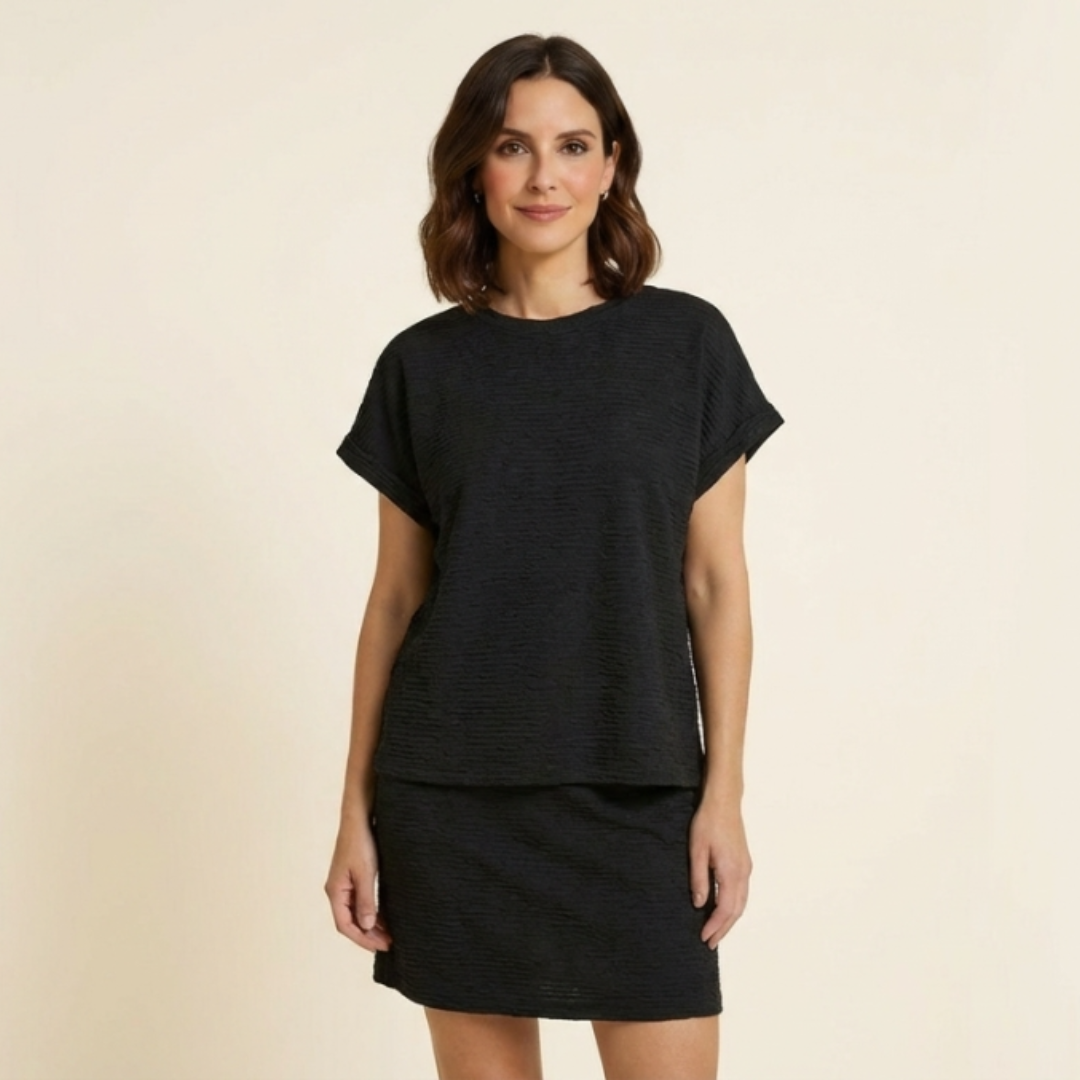 Gemma - Vestido de corte holgado con bolsillos