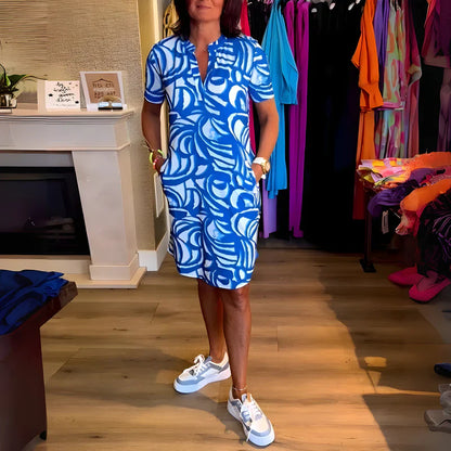 Sonia - Vestido con mangas cortas elegante