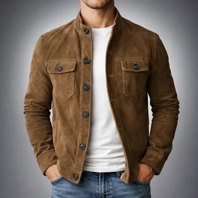 Mario - Chaqueta de inspiración militar con presencia elegante