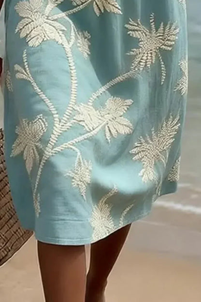 Magdalena - Vestido midi floral elegante