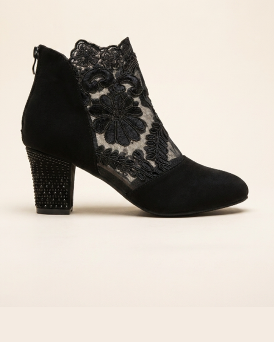 Isabel - Tacones altos de encaje