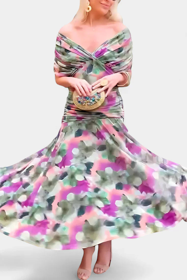 Amalia - Vestido floral de elegancia ligera
