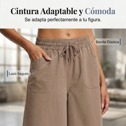 Aina - Pantalones cropped transpirables