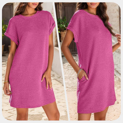 Gemma - Vestido de corte holgado con bolsillos