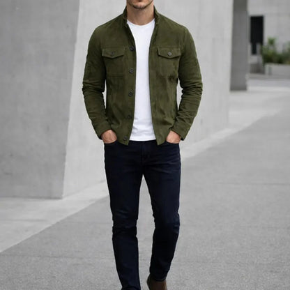 Mario - Chaqueta de inspiración militar con presencia elegante