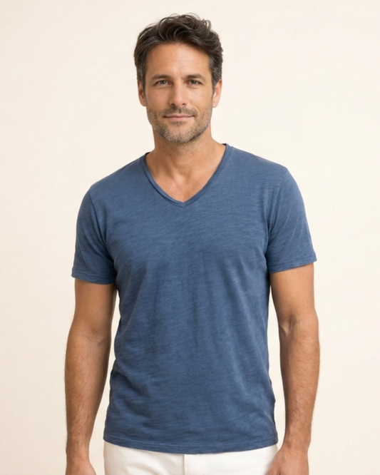 Thiago - Camiseta básica ligera de verano