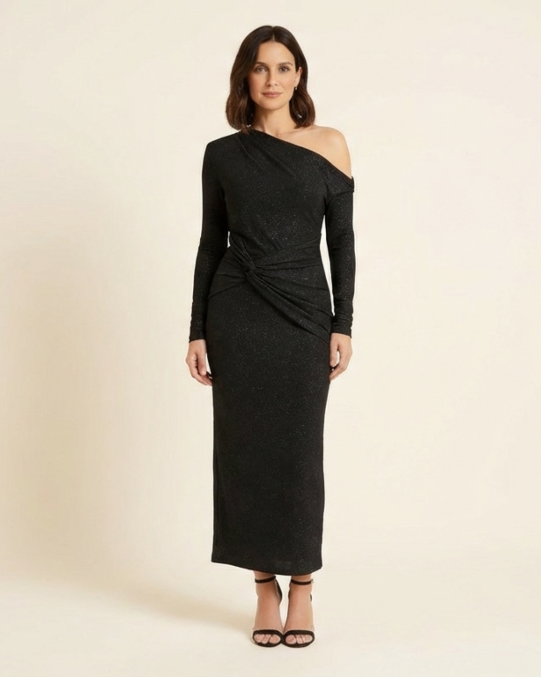 Wanda - Vestido maxi brillante