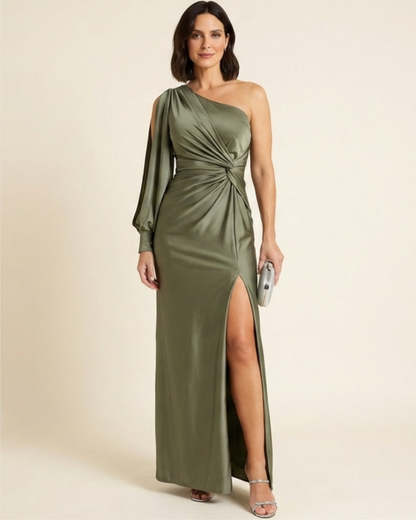 Hilda - Vestido de gala asimétrico