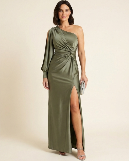 Hilda - Vestido de gala asimétrico