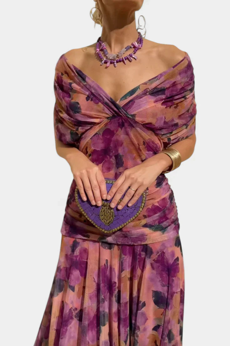 Amalia - Vestido floral de elegancia ligera