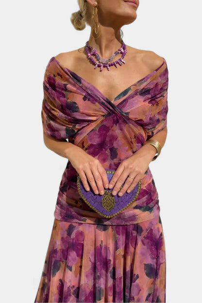 Amalia - Vestido floral de elegancia ligera
