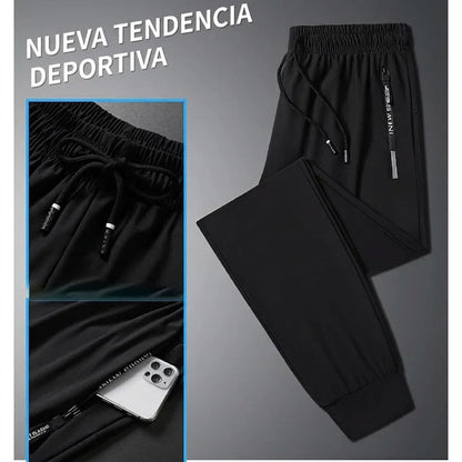 Noa - pantalón casual unisex, extremadamente suave y flexible con caída elegante
