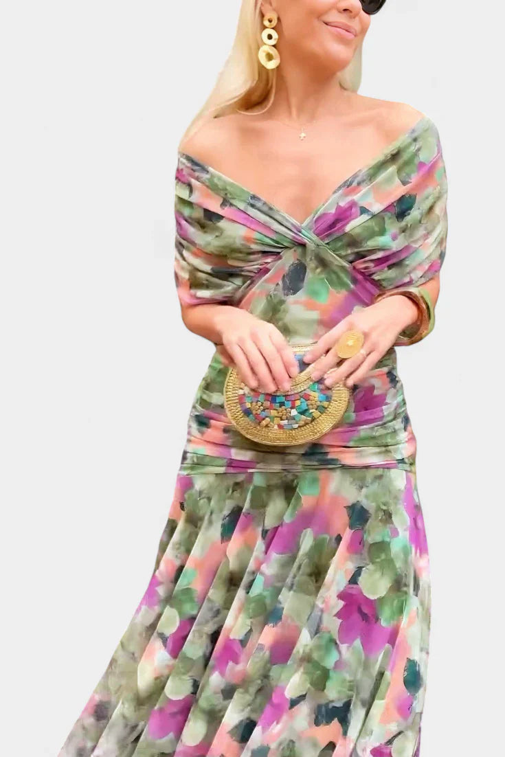 Amalia - Vestido floral de elegancia ligera