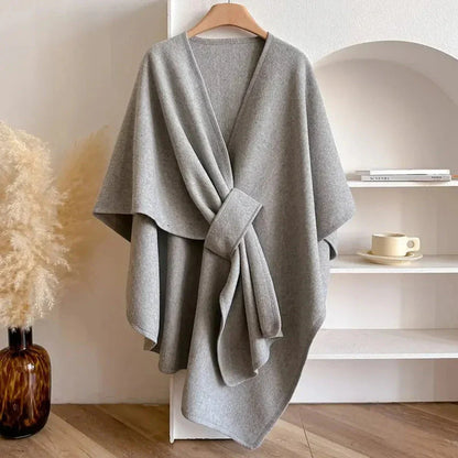 Olea - Elegante poncho bufanda