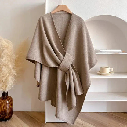 Olea - Elegante poncho bufanda