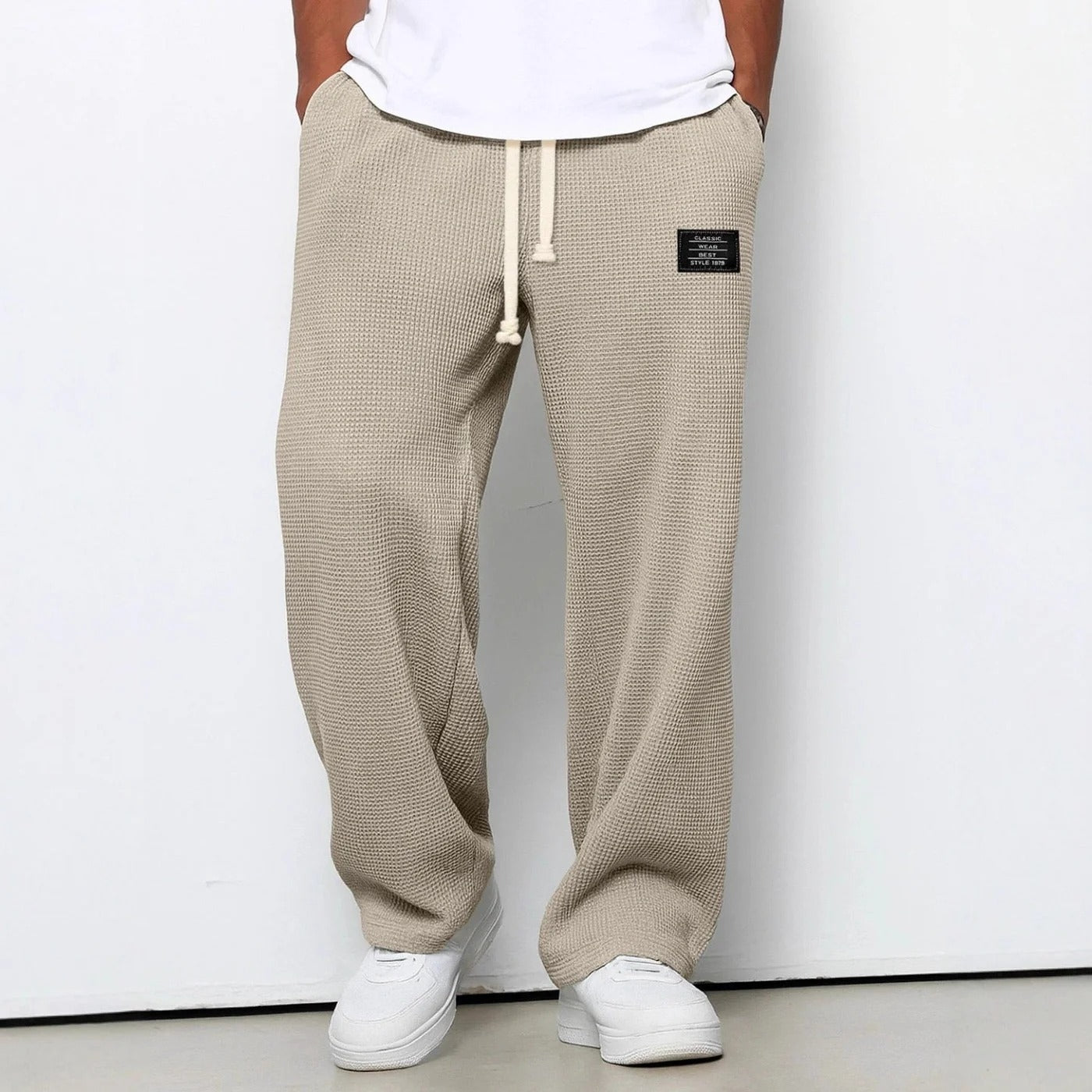 Sam - Pantalón ancho con cintura ajustable