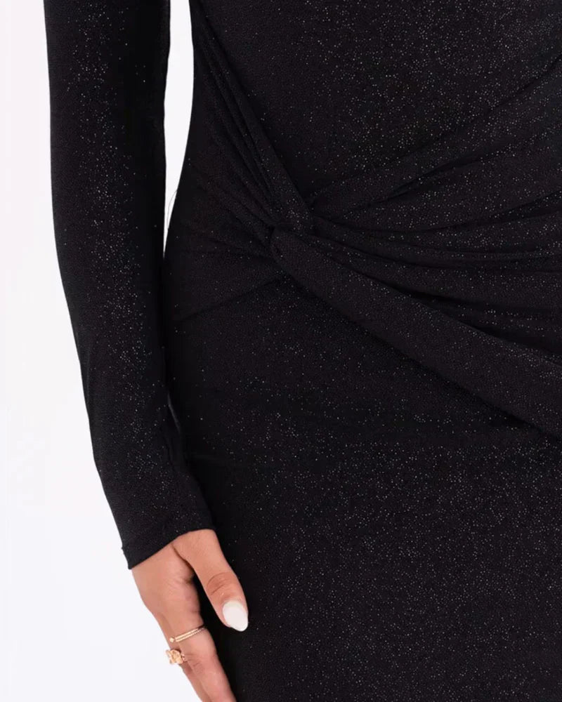 Wanda - Vestido maxi brillante